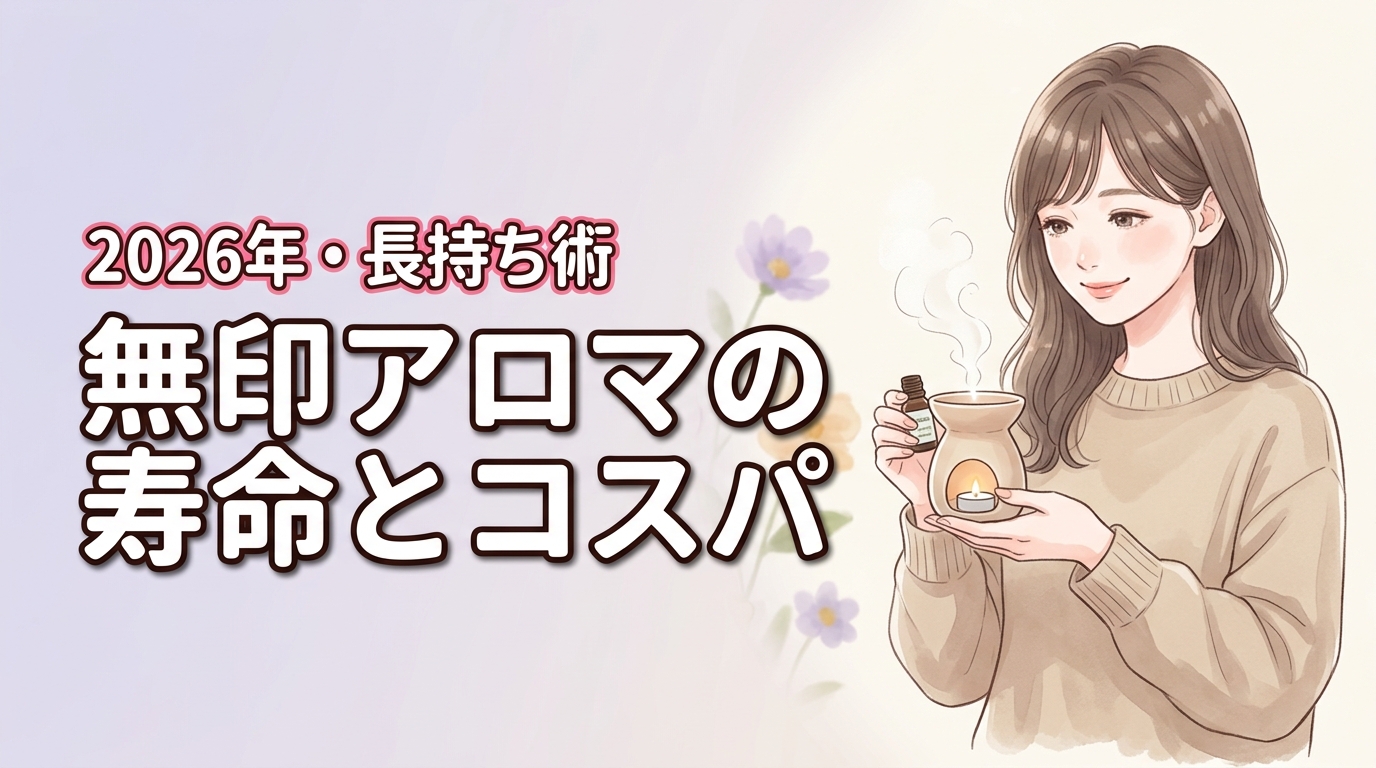 無印アロマディフューザーの寿命は何年？長持ちさせる4つのコツとコスパを検証