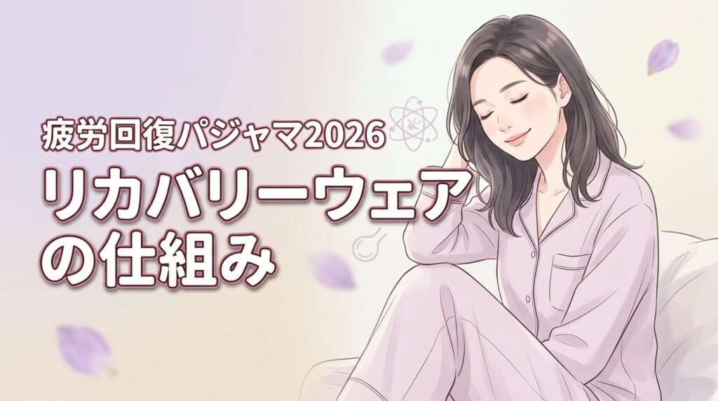 【最新科学】リカバリーウェアの仕組みを知れば疲労回復パジャマ選びで失敗しない
